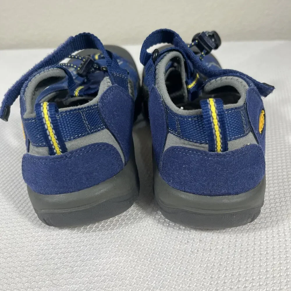 Keen Canteen Sandals Men's 6 Blue Gray Closed Toe Water‎ Shoe Hiking Newport